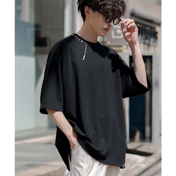 カットソー 半袖 ハンドステッチ | Rocky Monroe | 詳細画像2 