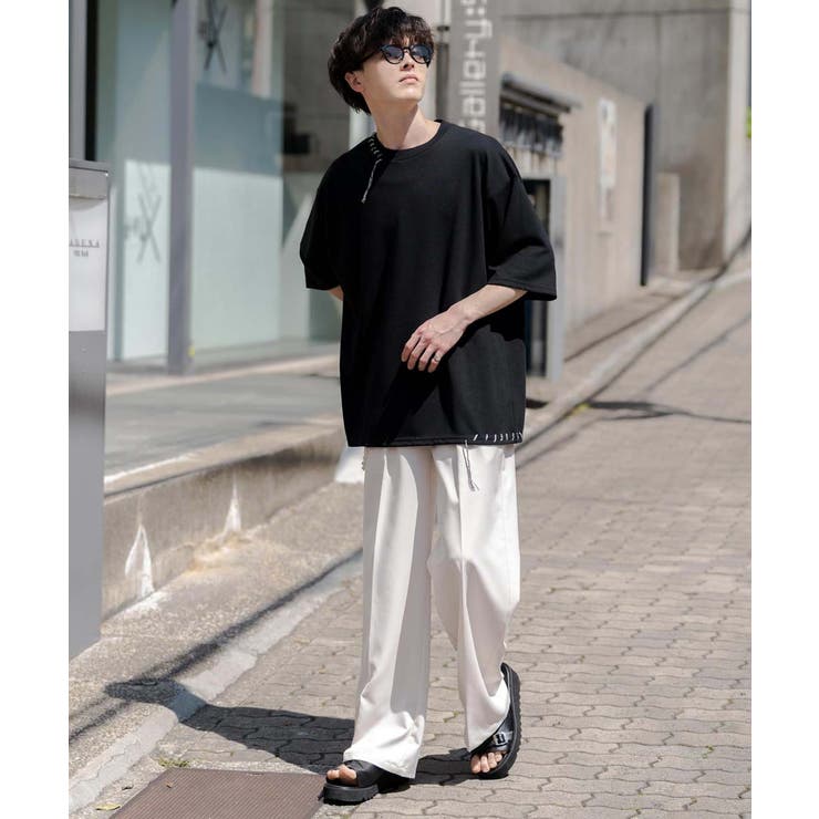 カットソー 半袖 ハンドステッチ | Rocky Monroe | 詳細画像5 