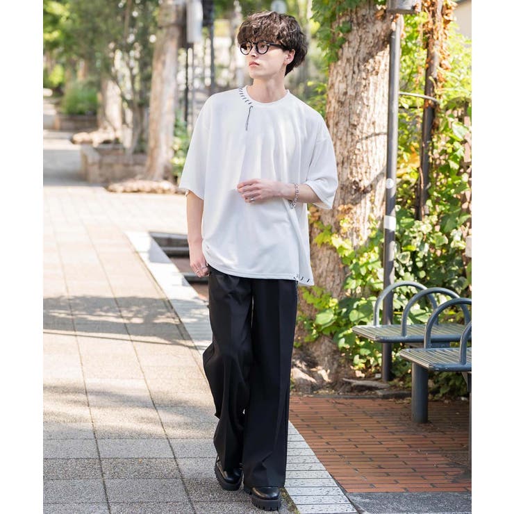 カットソー 半袖 ハンドステッチ | Rocky Monroe | 詳細画像12 