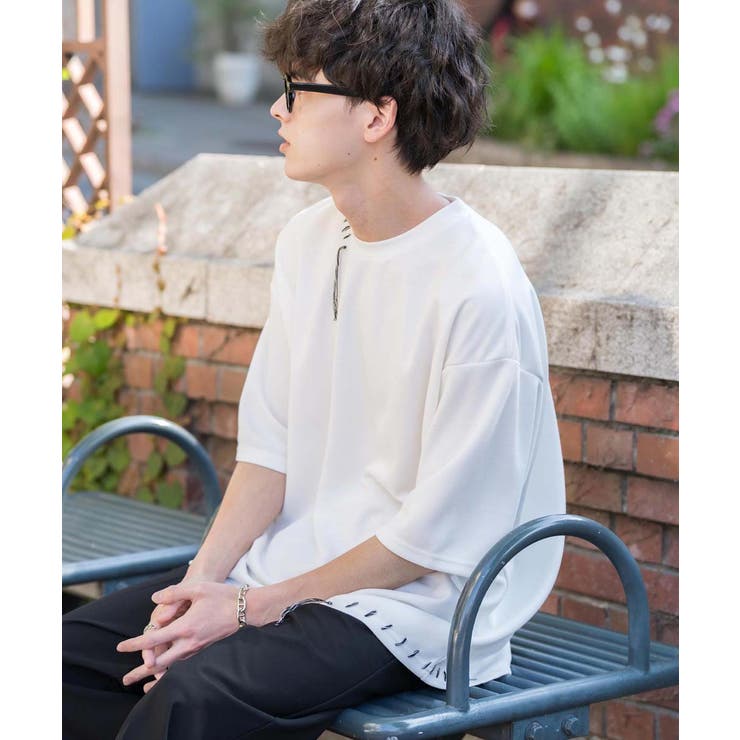 カットソー 半袖 ハンドステッチ | Rocky Monroe | 詳細画像13 