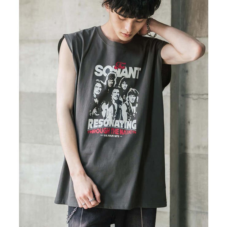 タンクトップ ピグメントライク プリント | Rocky Monroe | 詳細画像4 