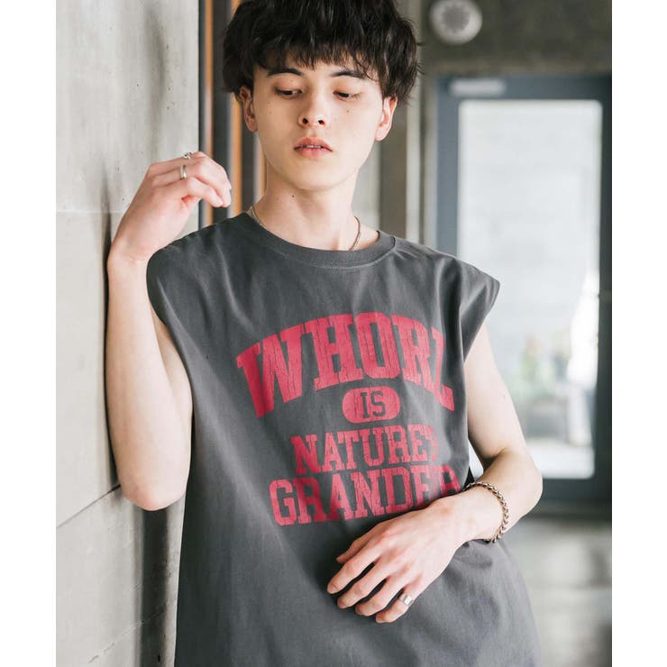 タンクトップ ピグメントライク プリント | Rocky Monroe | 詳細画像12 