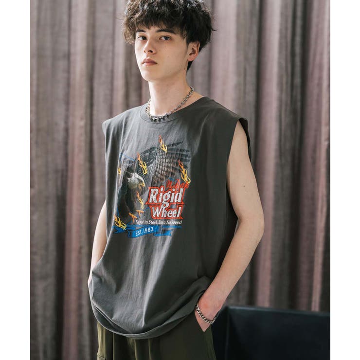 タンクトップ ピグメントライク プリント | Rocky Monroe | 詳細画像22 