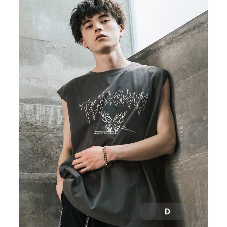 D | タンクトップ ピグメントライク プリント | Rocky Monroe