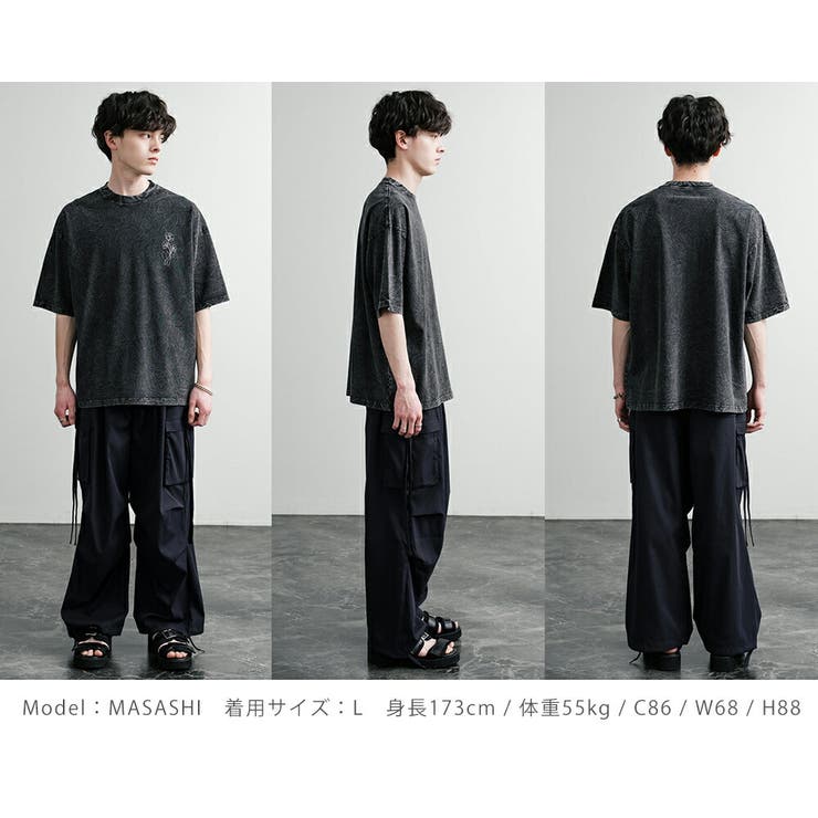 レビュー高評価の商品 半袖Tシャツ ケミカル オーバーサイズ[品番：OE000008673 トップス