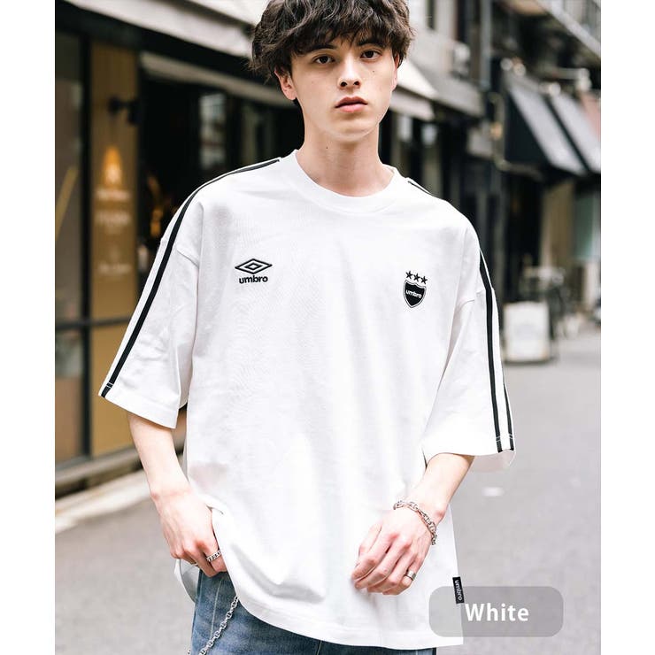 UMBRO 半袖Tシャツ サイドライン[品番：OE000008715]｜Rocky