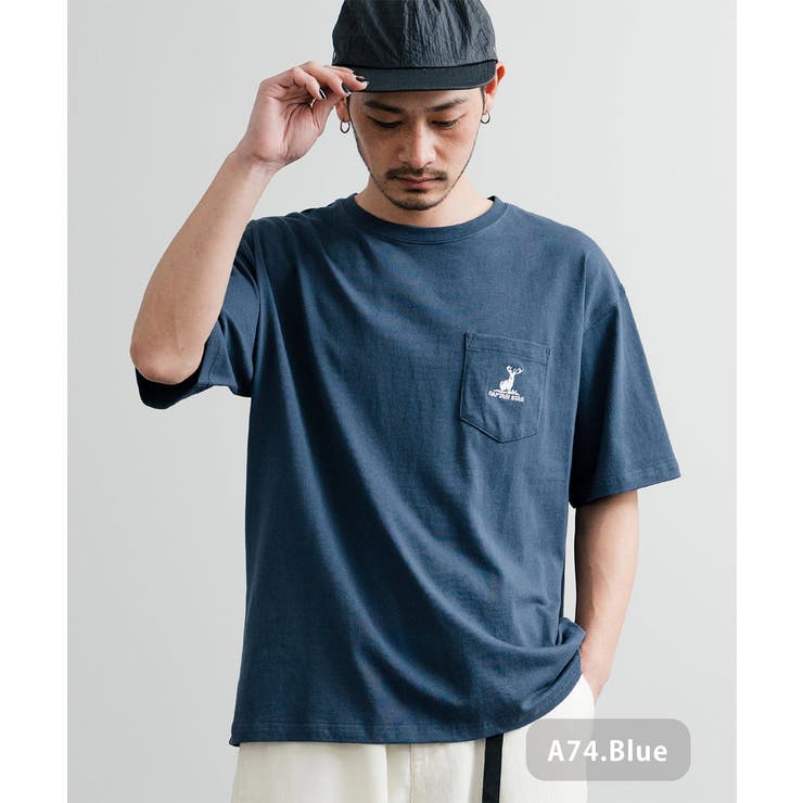 刺繍Tシャツ 刺繍 Tシャツ Tシャツ 半袖 モンロー Tシャツ 半袖 和柄刺繍[品番：OE000007934]｜Rocky Monroe