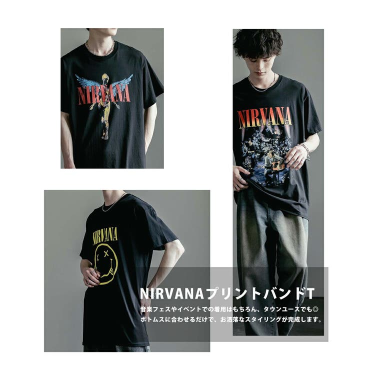 プリントT 半袖 バンドT[品番：OE000008747]｜Rocky Monroe（ロッキー