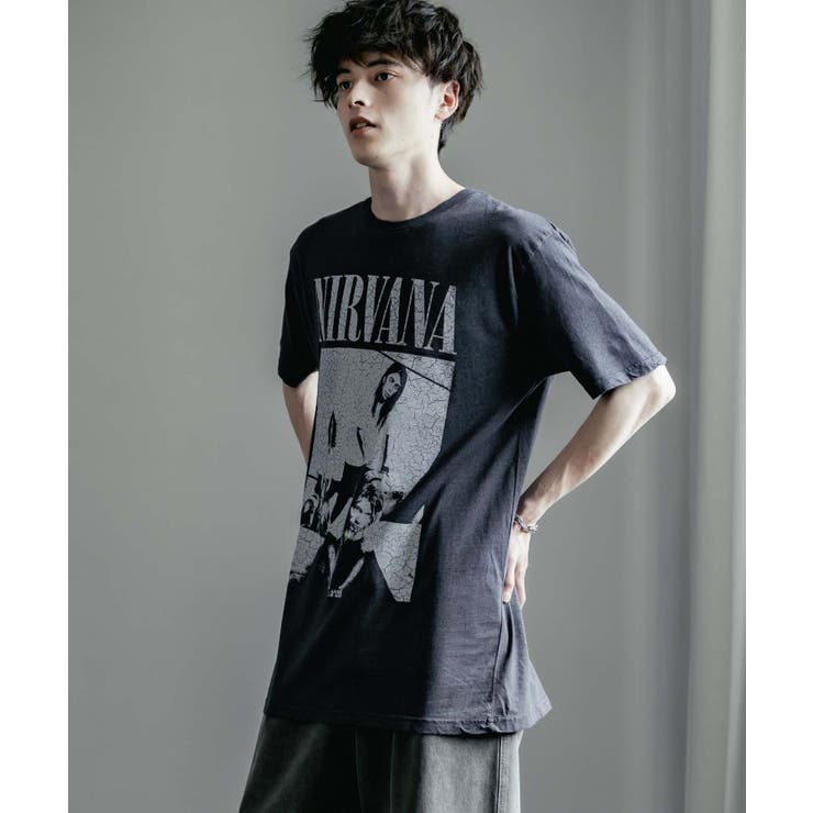 NIRVANA Tシャツ Mサイズ ブラック Good Rock Speed / グッドロックスピード】NIRVANA ニルバーナ Photo T
