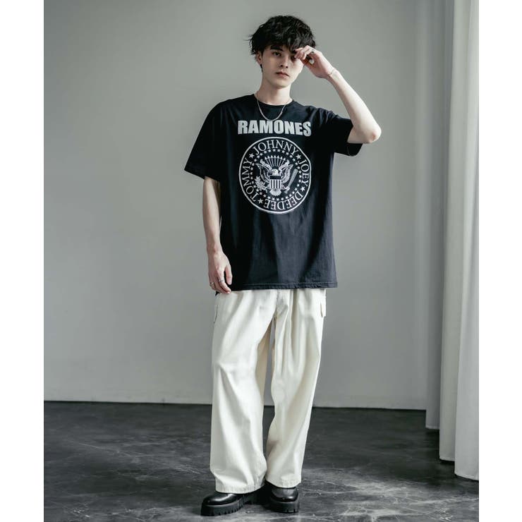 プリントT 半袖 バンドT[品番：OE000008749]｜Rocky Monroe（ロッキー