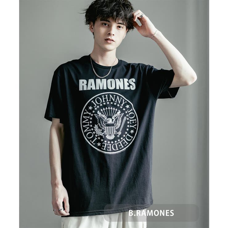 プリントT 半袖 バンドT[品番：OE000008749]｜Rocky Monroe（ロッキー 