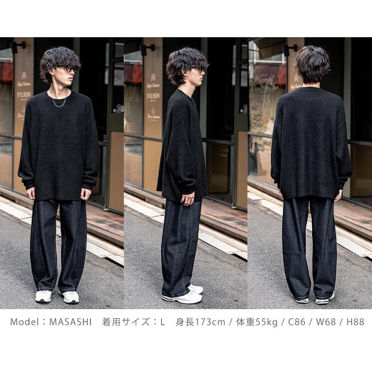 シャギーニット モヘアタッチ オーバーサイズ | Rocky Monroe | 詳細画像30 