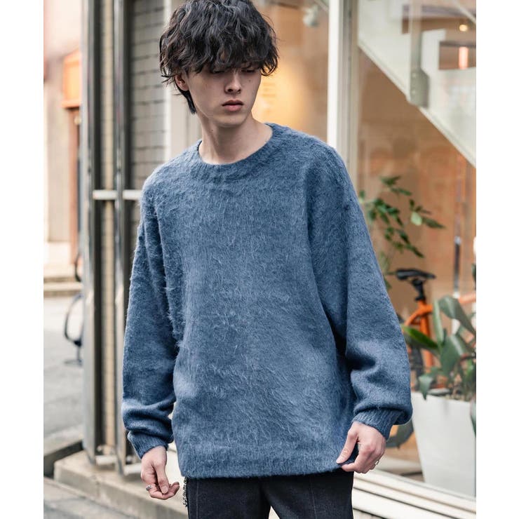 シャギーニット モヘアタッチ オーバーサイズ | Rocky Monroe | 詳細画像9 