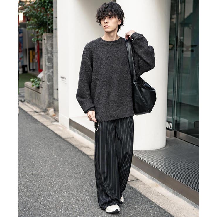 シャギーニット モヘアタッチ オーバーサイズ | Rocky Monroe | 詳細画像12 