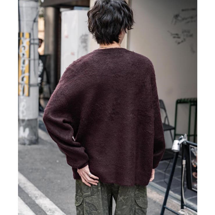 シャギーニット モヘアタッチ オーバーサイズ | Rocky Monroe | 詳細画像16 