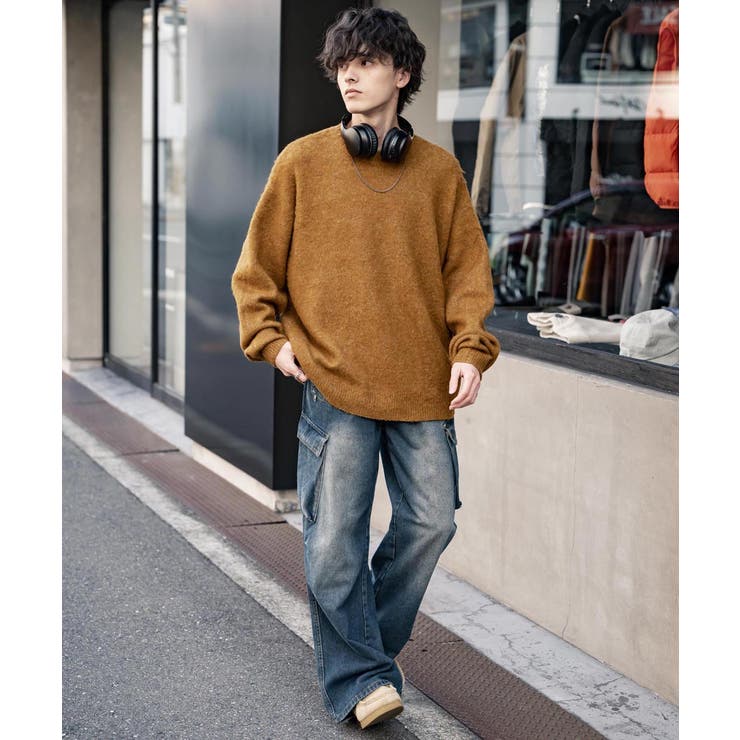 シャギーニット モヘアタッチ オーバーサイズ | Rocky Monroe | 詳細画像18 