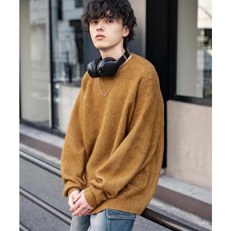 シャギーニット モヘアタッチ オーバーサイズ | Rocky Monroe | 詳細画像20 