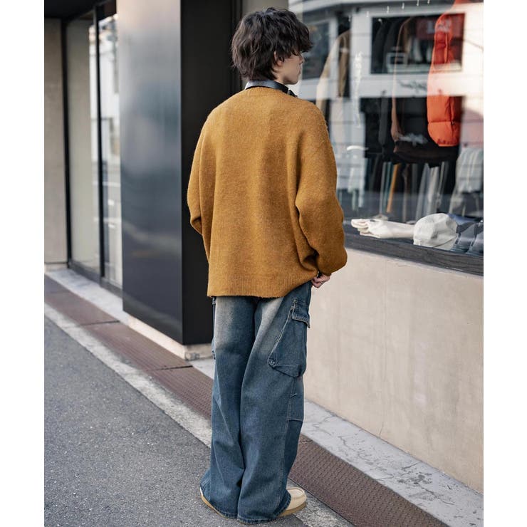 シャギーニット モヘアタッチ オーバーサイズ | Rocky Monroe | 詳細画像21 