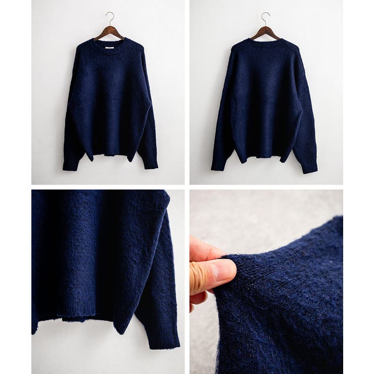 シャギーニット モヘアタッチ オーバーサイズ | Rocky Monroe | 詳細画像29 