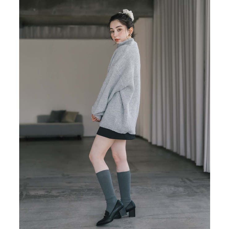 ニット ハーフジップ 畦編み | Rocky Monroe | 詳細画像62 