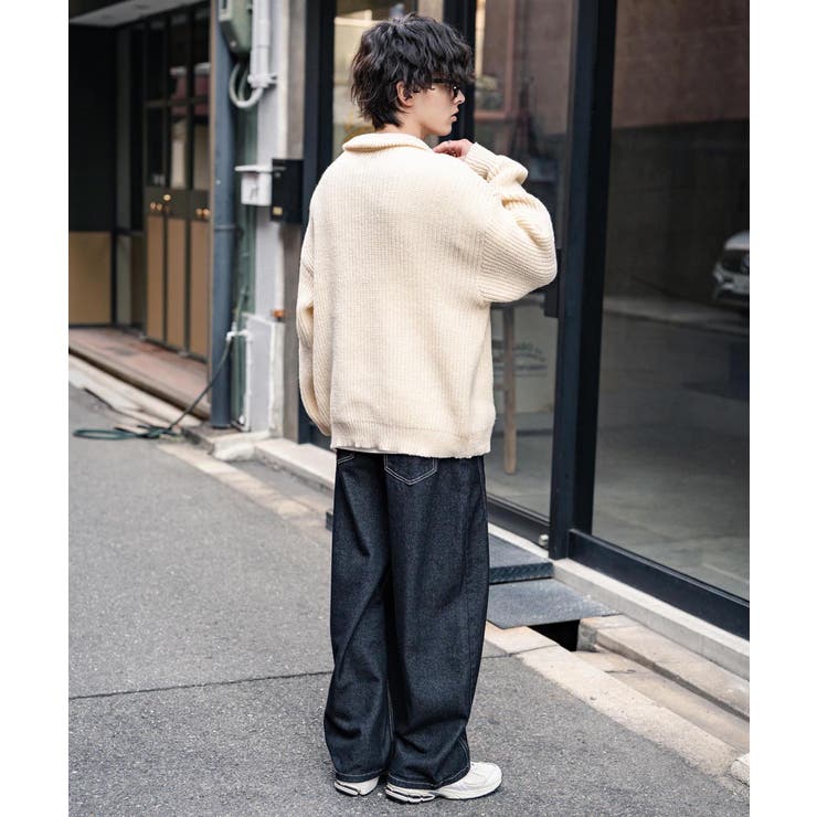 ニット ハーフジップ 畦編み | Rocky Monroe | 詳細画像78 