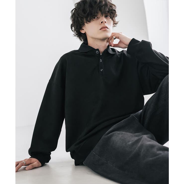 ポロシャツ 長袖 カットコーデュロイ | Rocky Monroe | 詳細画像21 