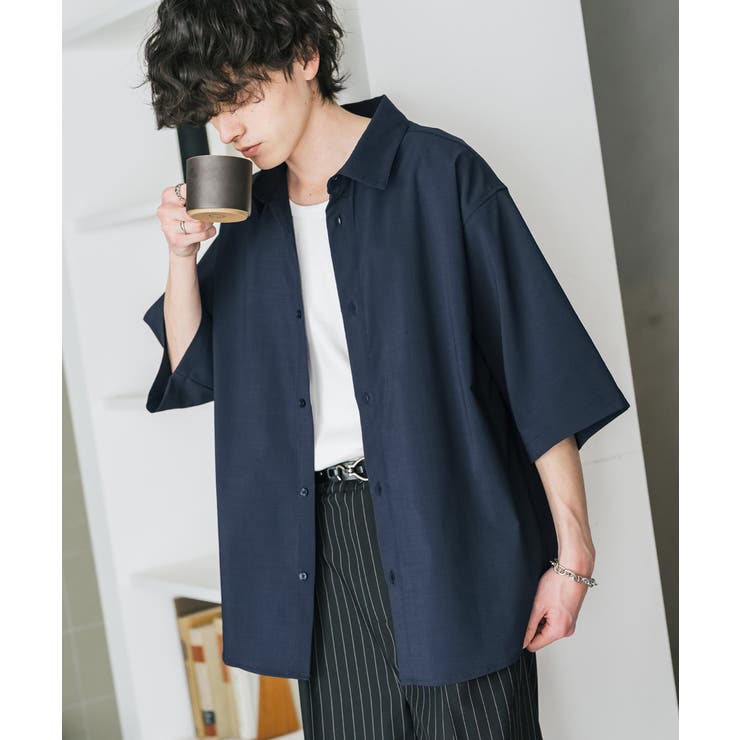 接触冷感 カジュアルシャツ 半袖 | Rocky Monroe | 詳細画像4 