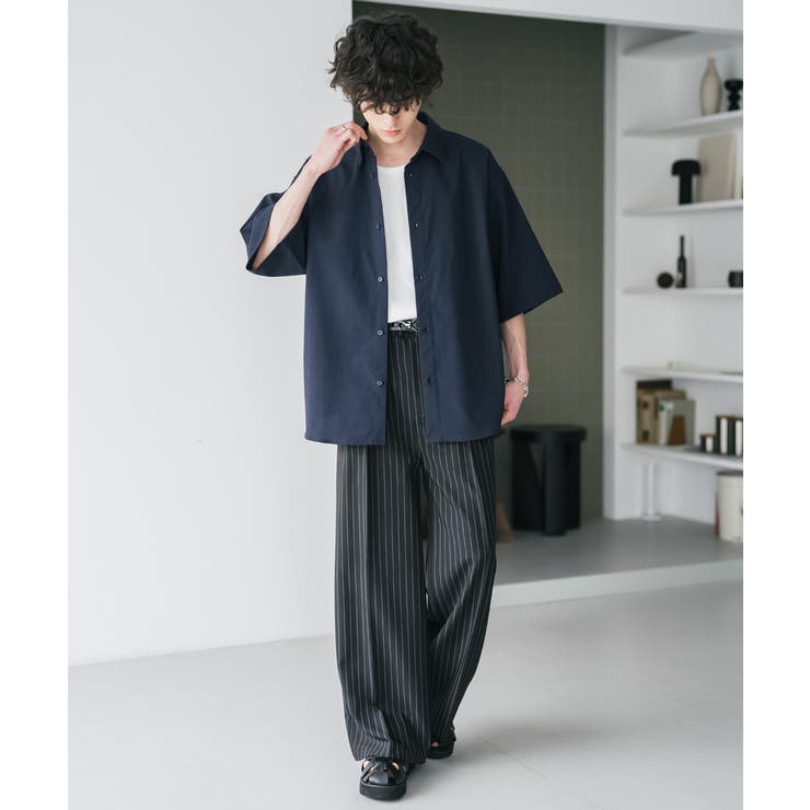 接触冷感 カジュアルシャツ 半袖 | Rocky Monroe | 詳細画像5 