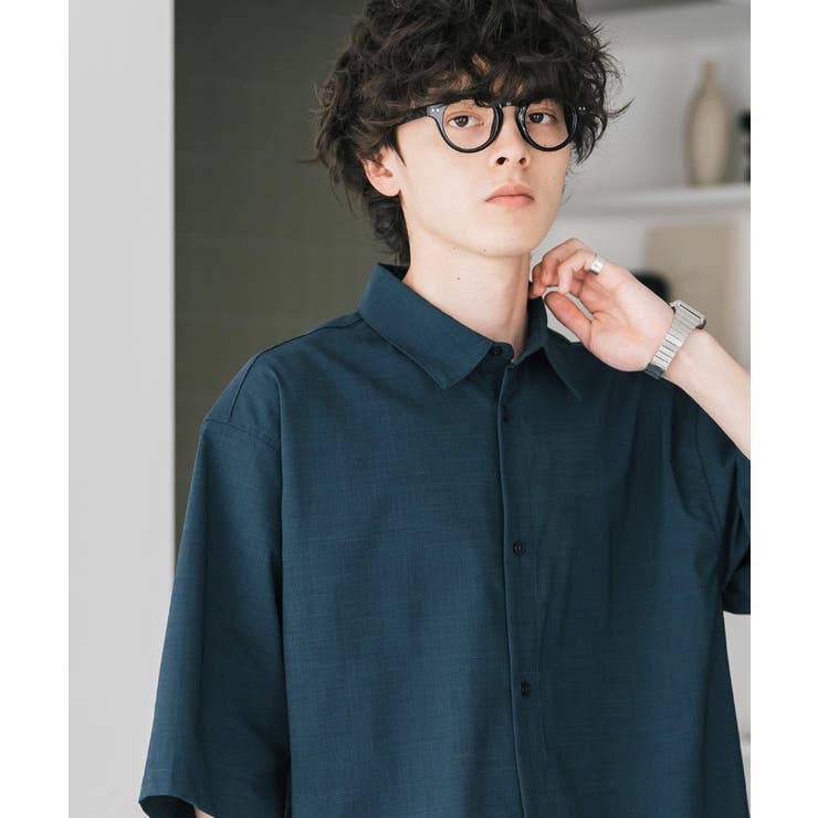 接触冷感 カジュアルシャツ 半袖 | Rocky Monroe | 詳細画像8 