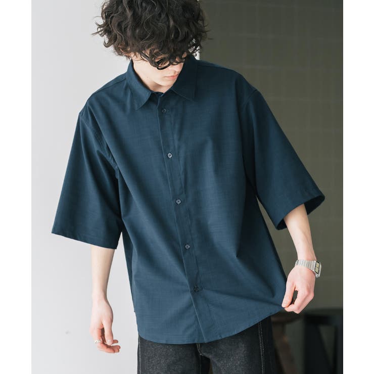 接触冷感 カジュアルシャツ 半袖 | Rocky Monroe | 詳細画像9 