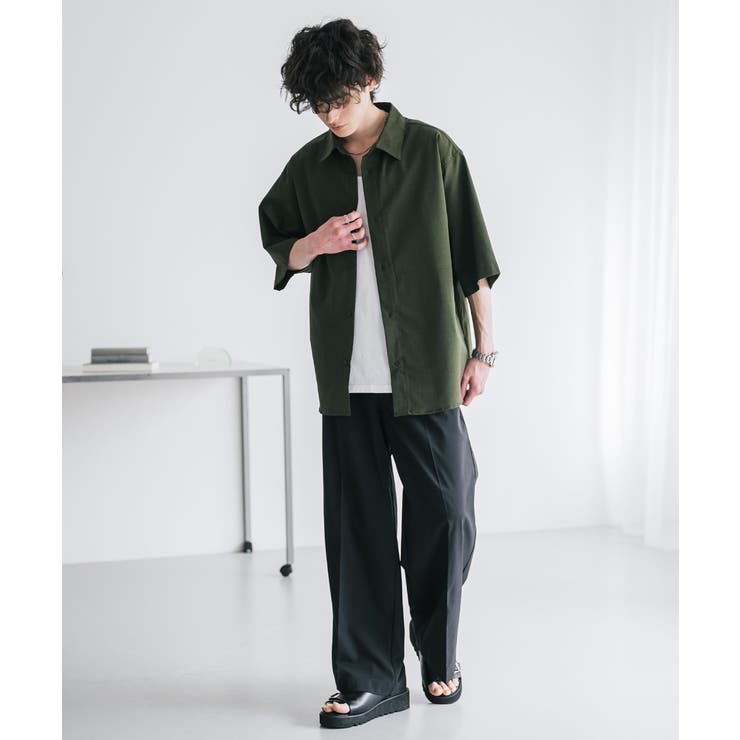 接触冷感 カジュアルシャツ 半袖 | Rocky Monroe | 詳細画像14 