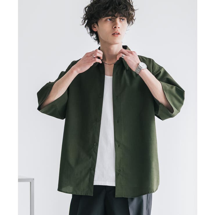 接触冷感 カジュアルシャツ 半袖 | Rocky Monroe | 詳細画像15 