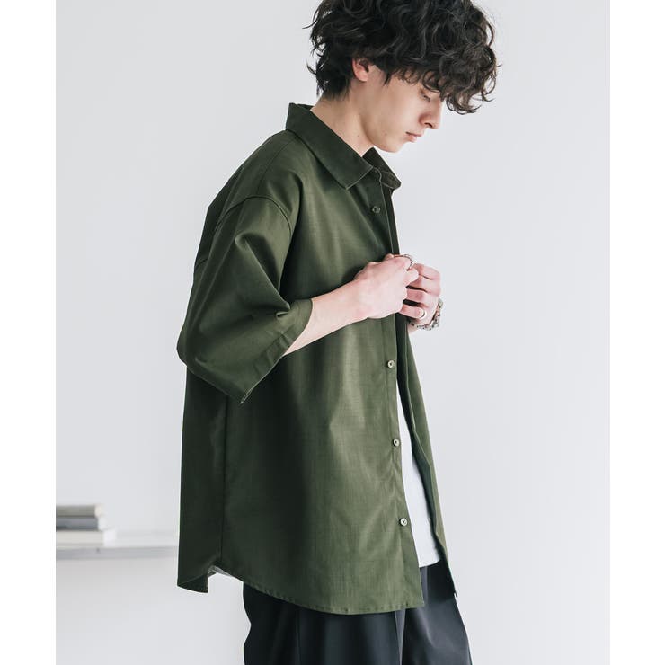 接触冷感 カジュアルシャツ 半袖 | Rocky Monroe | 詳細画像16 