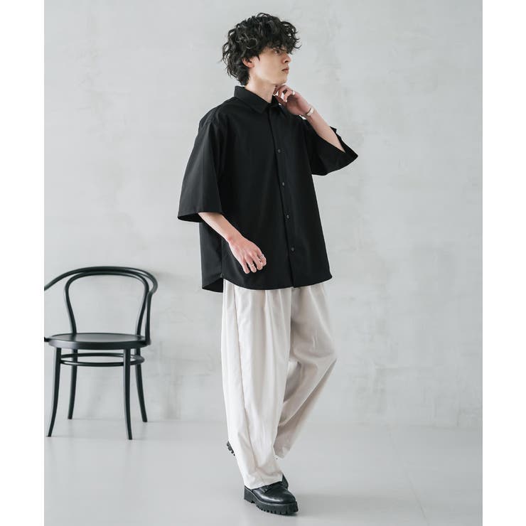 接触冷感 カジュアルシャツ 半袖 | Rocky Monroe | 詳細画像19 