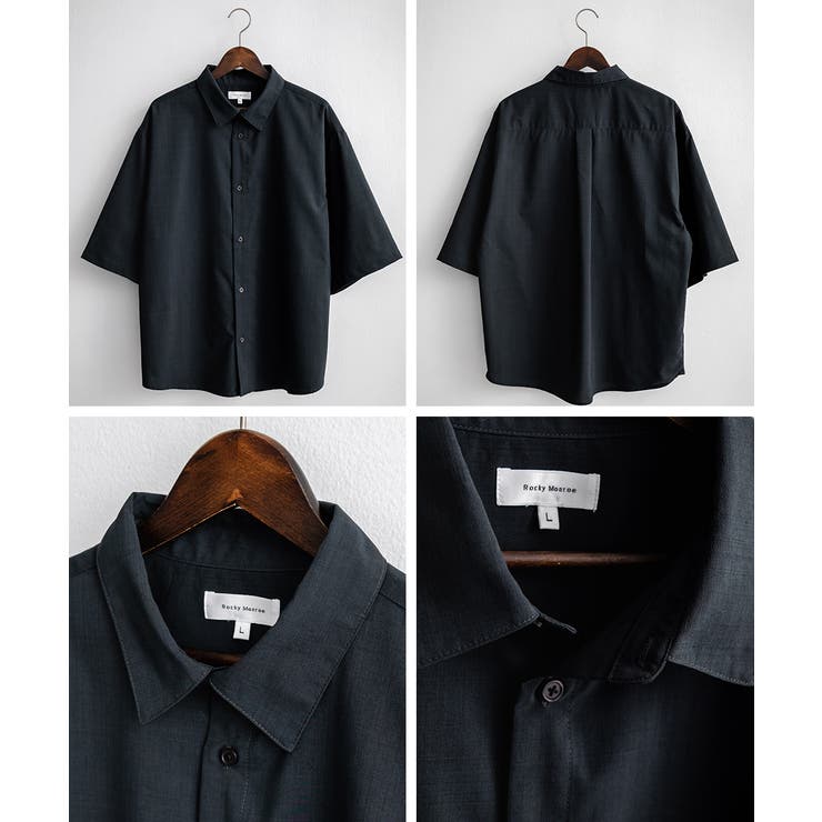 接触冷感 カジュアルシャツ 半袖 | Rocky Monroe | 詳細画像36 