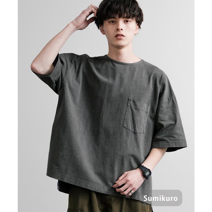 スミクロ | 半袖Tシャツ ヴィンテージライク USAコットン | Rocky Monroe