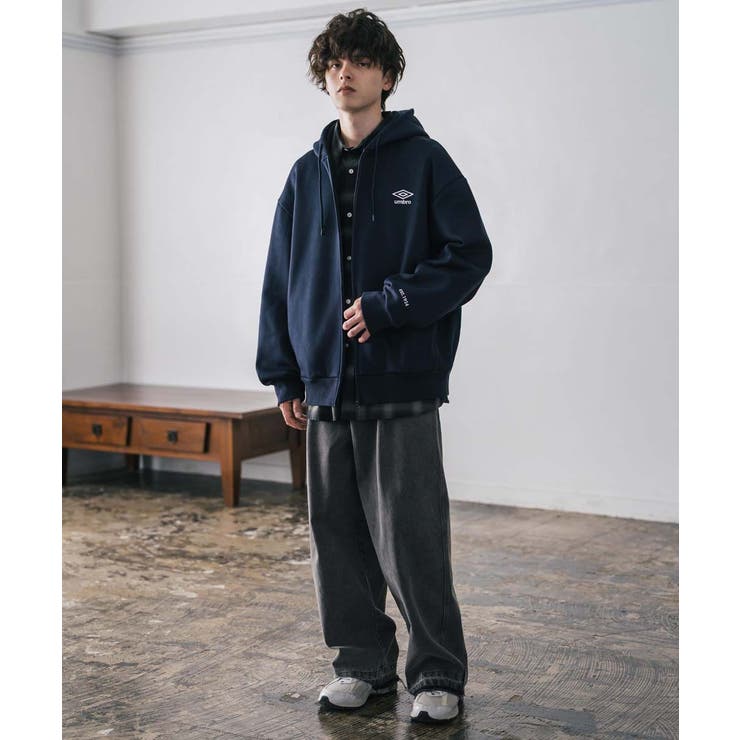 UMBRO ジップパーカー 裏起毛[品番：OE000008919]｜Rocky Monroe
