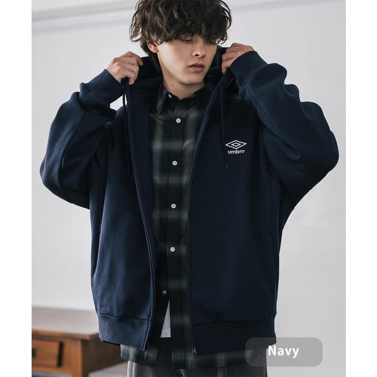 UMBRO ジップパーカー 裏起毛[品番：OE000008919]｜Rocky Monroe