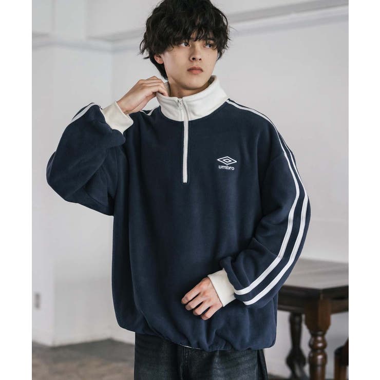 美品　2023　マークアンドロナ エスカレード ハーフジップ フリース ポロ UMBRO フリース ハーフジップ[品番：OE000008921]｜Rocky Monroe