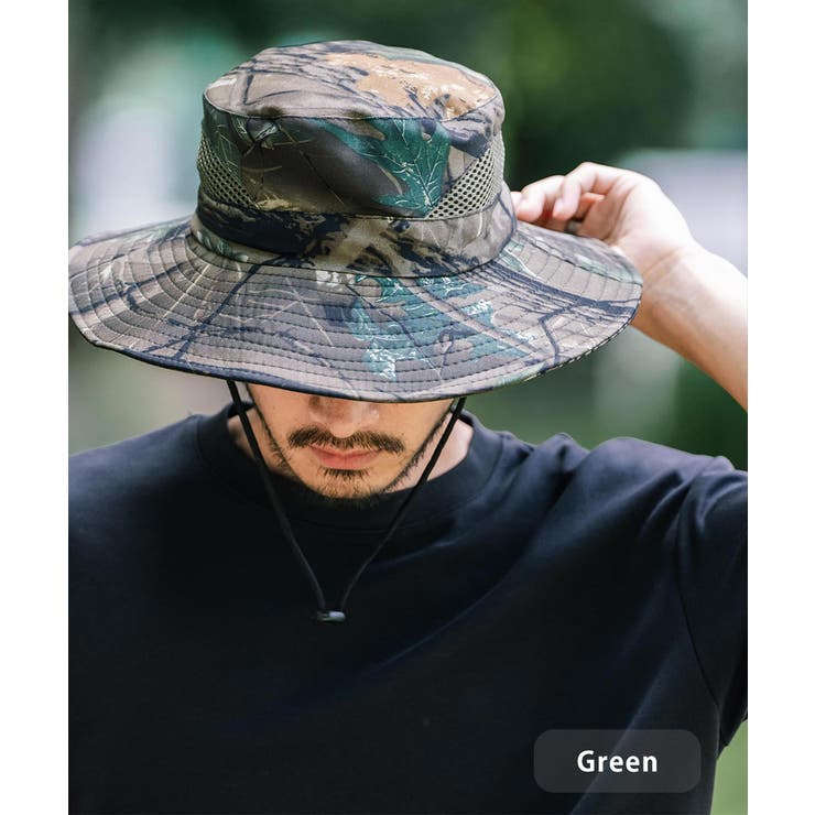 サファリハット リアルツリー あご紐付き[品番：OE000008821]｜Rocky