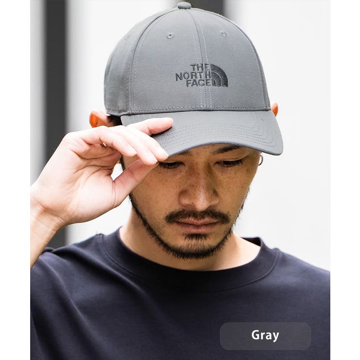グレー | THENORTHFACE ベースボールキャップ ロゴ | Rocky Monroe