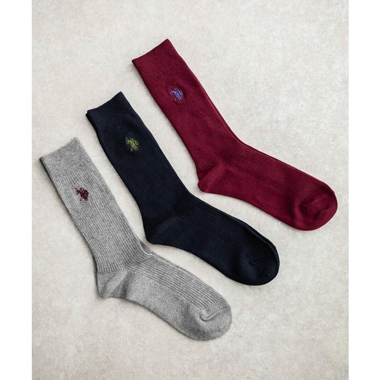 スニーカーソックス 3足セット アソート | Rocky Monroe | 詳細画像5 