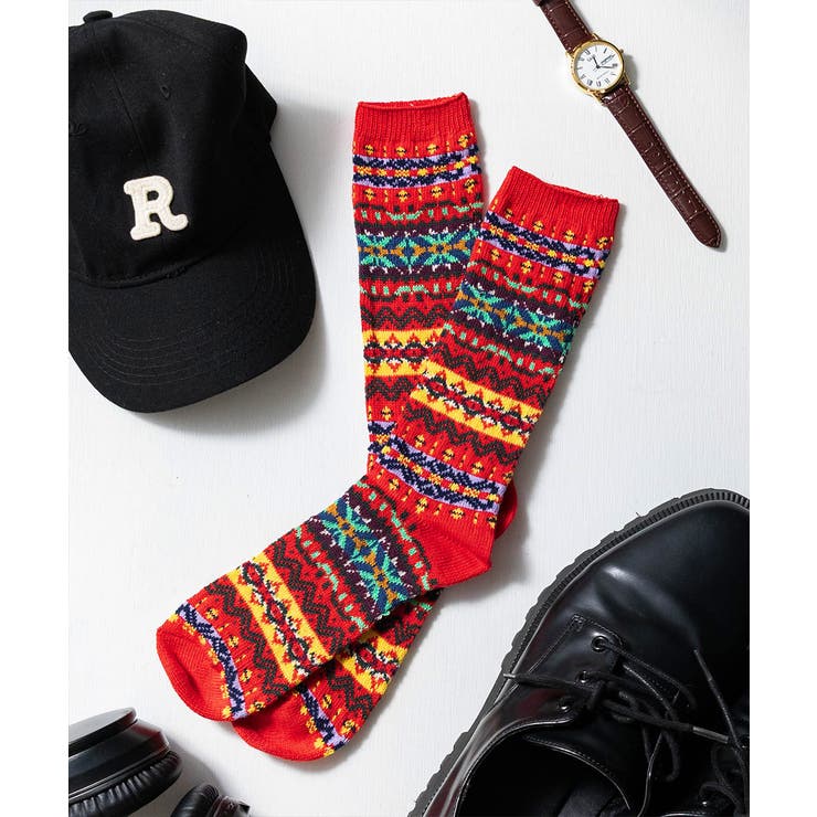 クルーソックス フェアアイル 日本製 | Rocky Monroe | 詳細画像3 