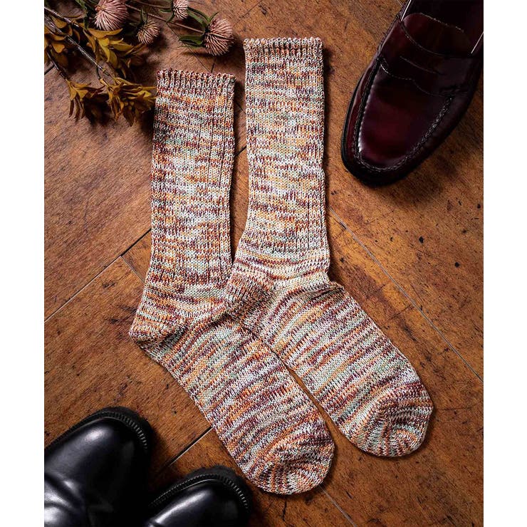 スニーカーソックス クルー丈 ミックスカラー | Rocky Monroe | 詳細画像2 