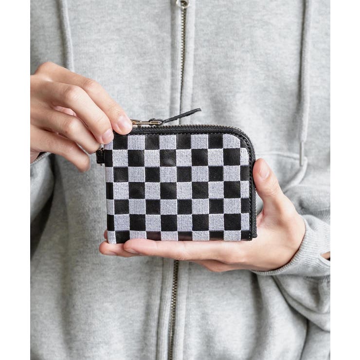 ウォレット チェック刺繍 日本製 | Rocky Monroe | 詳細画像6 