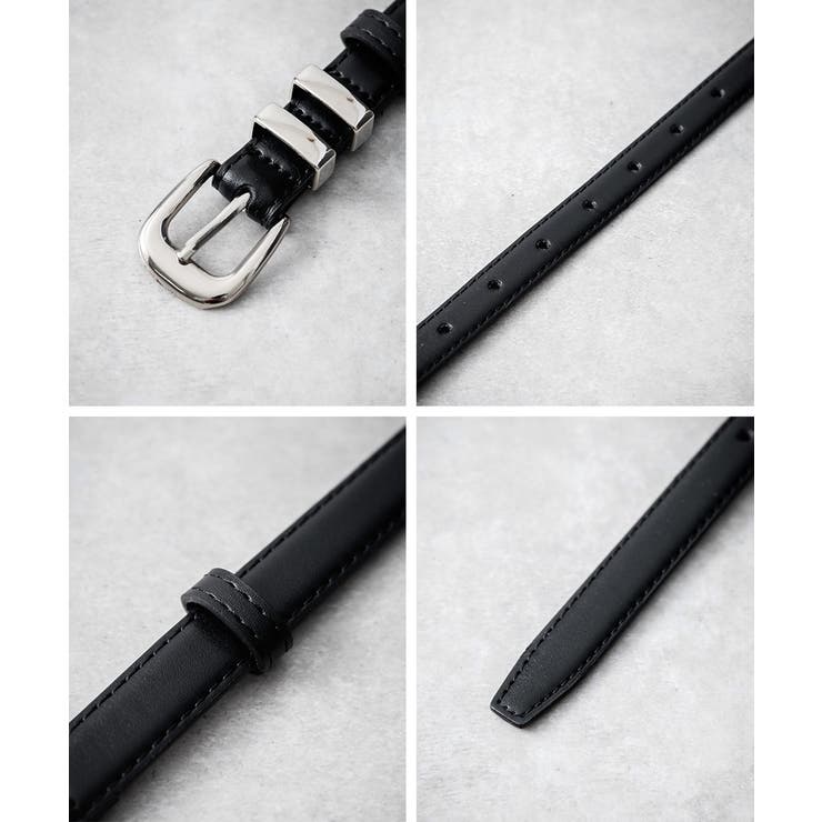 レザーベルト スクエアバックル 本革 | Rocky Monroe | 詳細画像16 