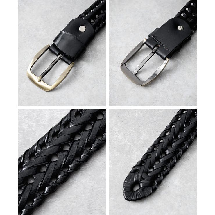 レザーベルト メッシュ 本革 | Rocky Monroe | 詳細画像15 