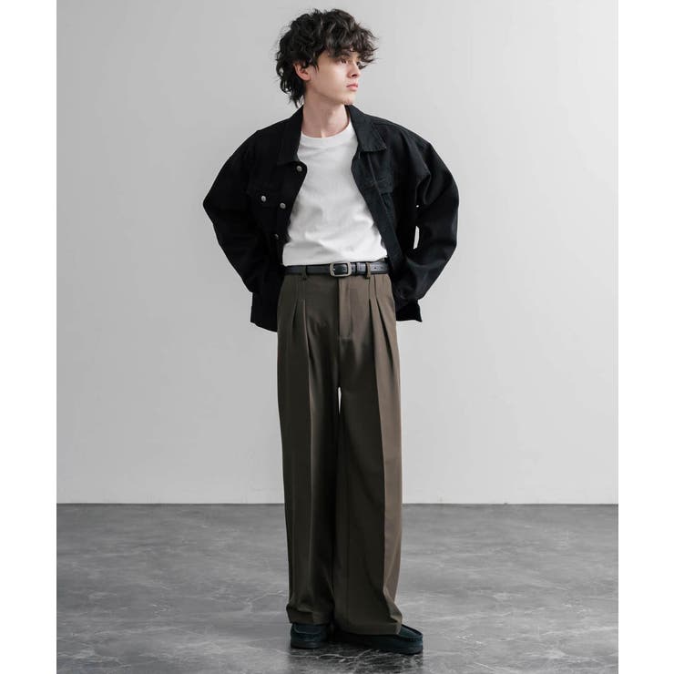 レザーベルト スクエアバックル 本革 | Rocky Monroe | 詳細画像4 