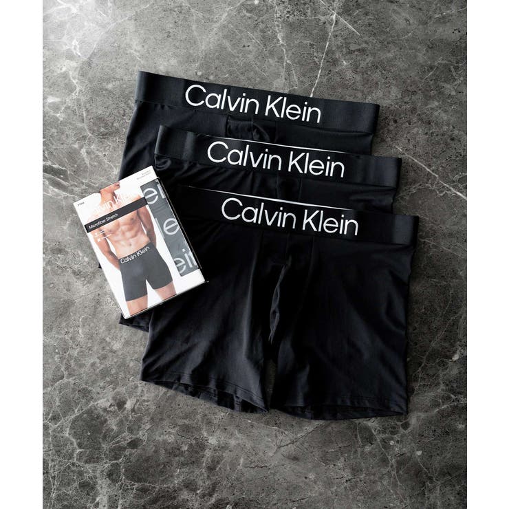 1.ブラック | CalvinKlein ボクサーパンツ 3枚セット | Rocky Monroe