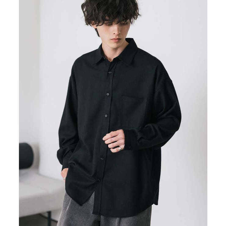 長袖チェックシャツ ネルシャツ オーバーサイズ | Rocky Monroe | 詳細画像34 